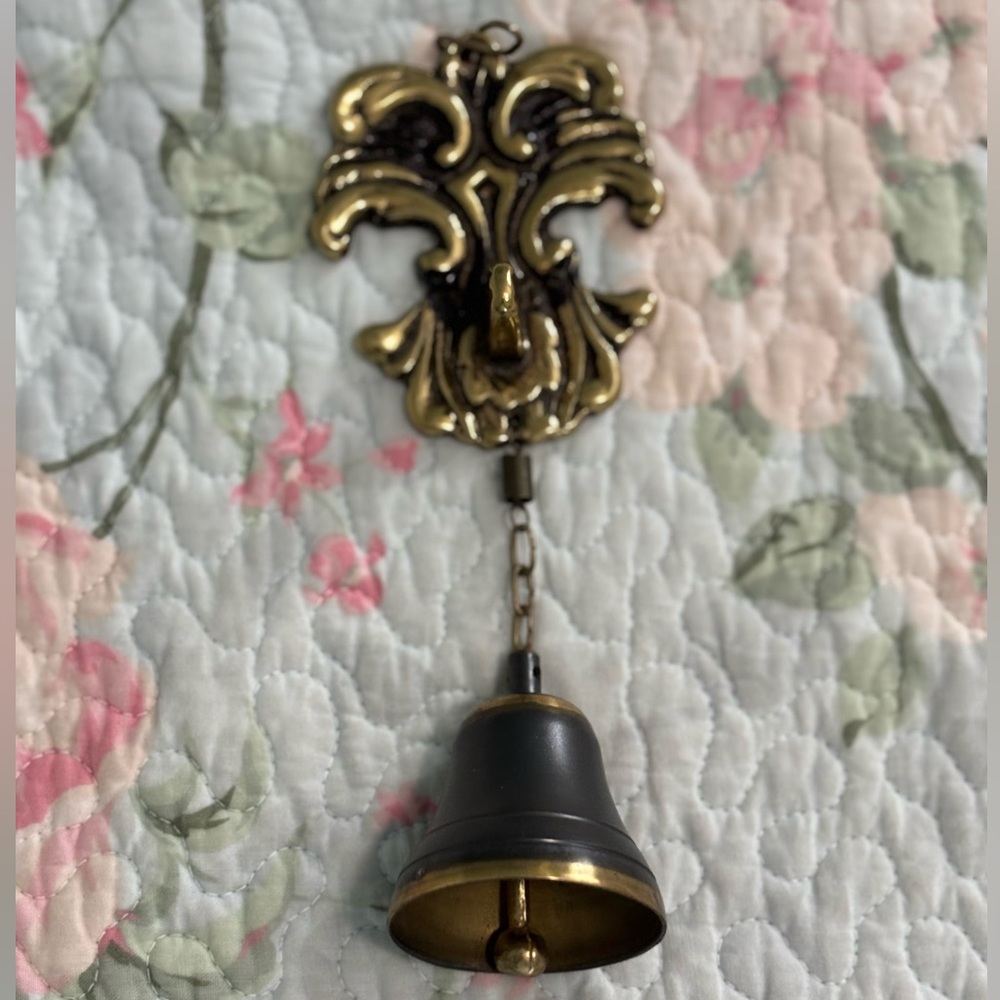 Antique Solid Brass Bell 🔔 for a Butler’s Pull